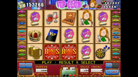 VIP Club Casino Playing Board Slot Game Machine For Adult