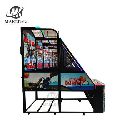 Wewnętrzne elektroniczne monety umiejętności operacyjne strzelania szalony koszykówka uliczny koszykówka strzelania Arcade Game Machine