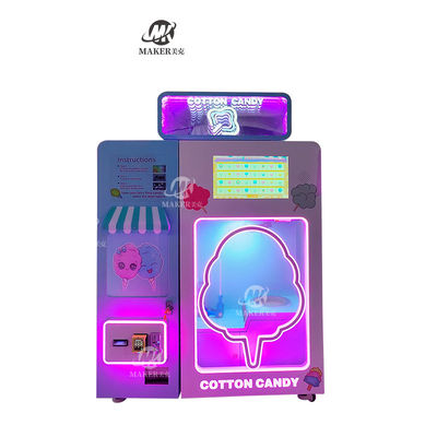 Nowy projekt Komercyjny Wysoki zysk Outdoor Inteligentny Marshmallow W pełni automatyczny Cotton Candy Maker Automatyczna maszyna