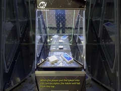 Nowy projekt Maszyna do przenoszenia monet dla pojedynczego gracza Maszyna do przenoszenia monet dla gier arcade